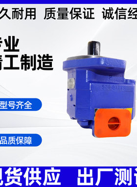 装载机钻机液压泵挖掘机工作泵天津泊姆克齿轮泵P124-G16182LD54G