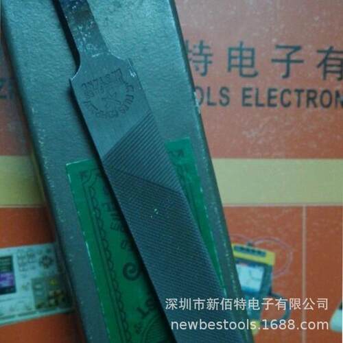 THREE FILES扁锉JK-100-12-3粗齿12寸斜纹锉6寸 8寸钳工锉BASTAR