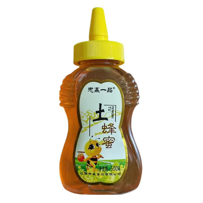 忠赢一品土蜂蜜挤挤装5g单瓶挤压
