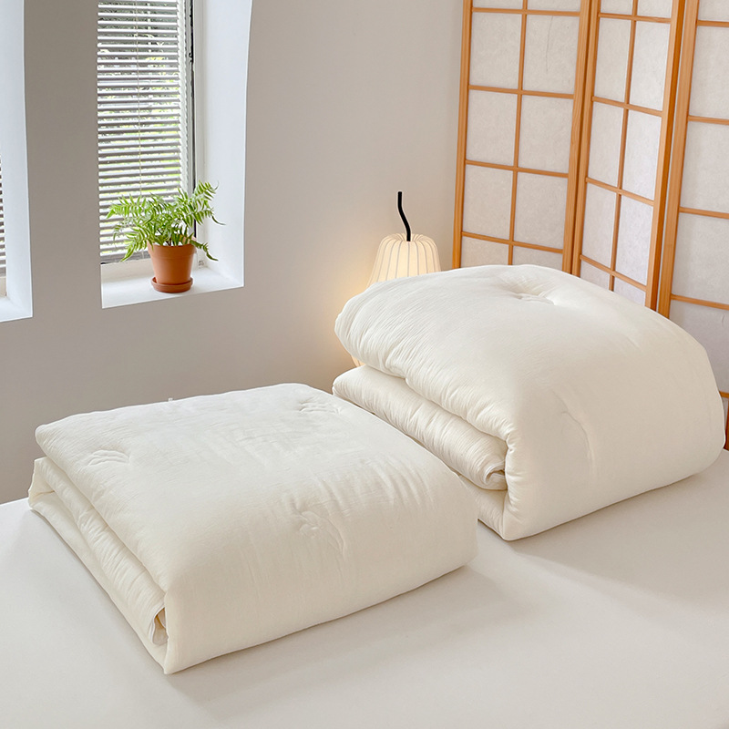 A类全棉加厚子母被芯二合一棉被