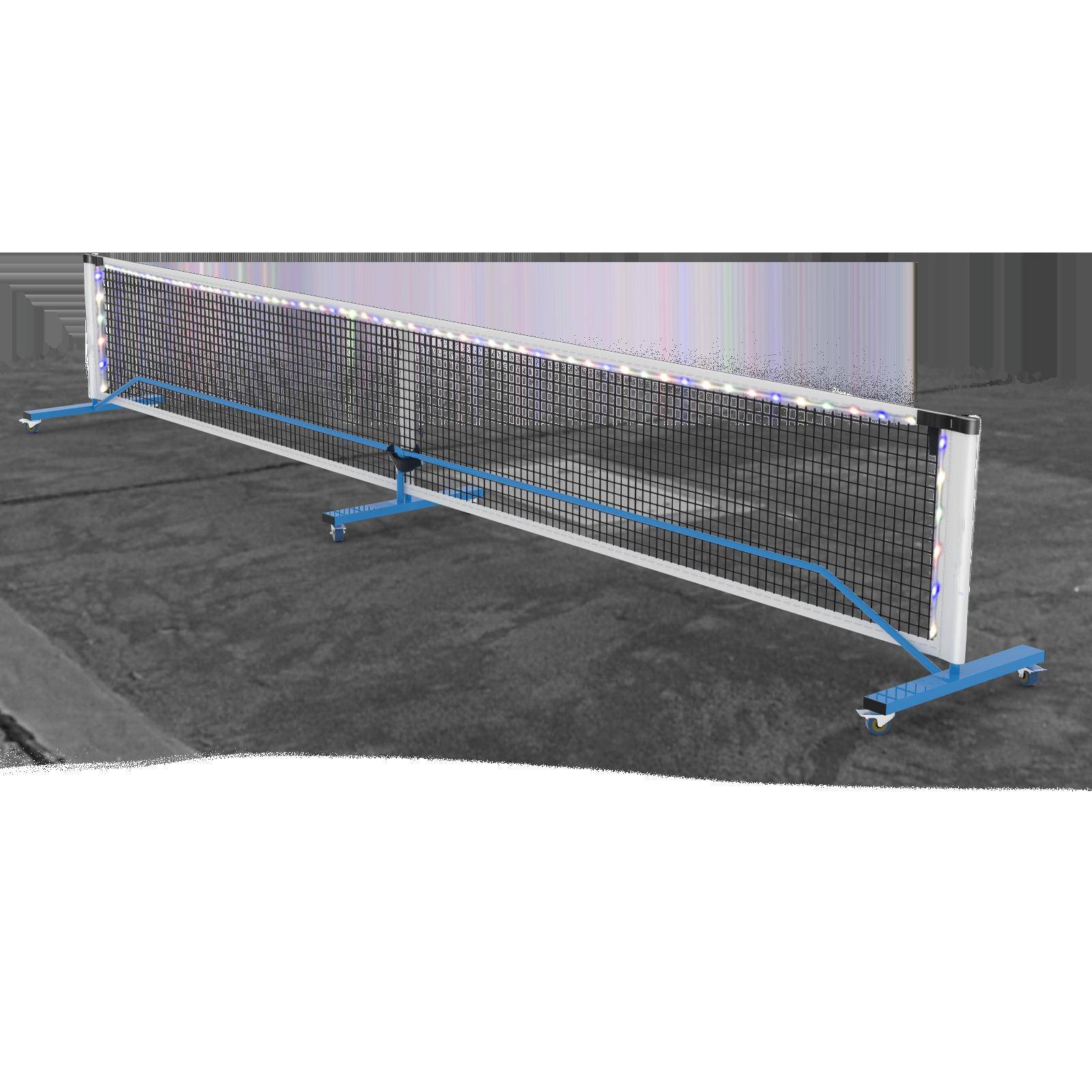 携便式拆卸移动网球网球网简易球架匹克球网室内可室外训网练网