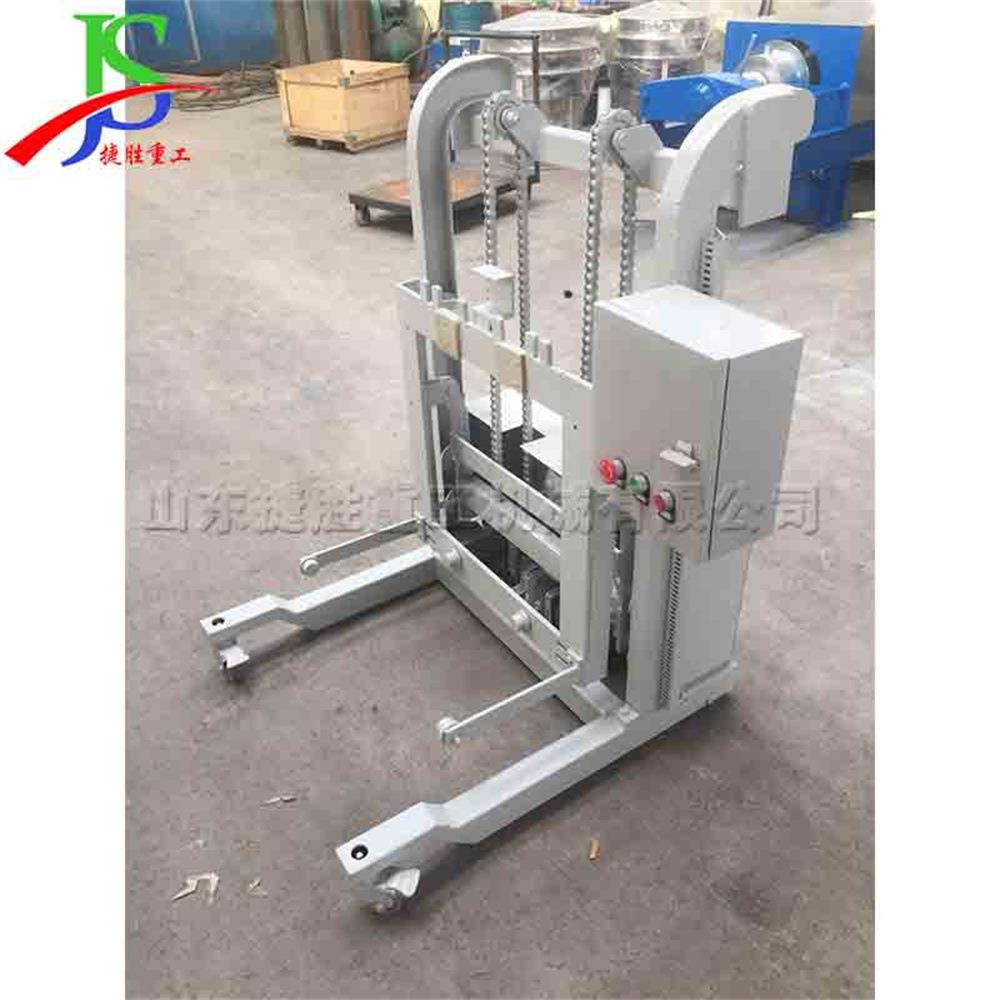 机垃圾提升翻料机 厨房垃升圾倒料提升 链式垃圾GQO桶条升降提架