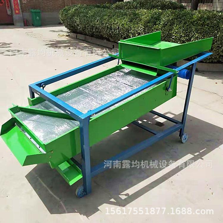 玉米小麦中振动除净选机 杂小生型60筛两层黄豆花筛选机 多功能粮