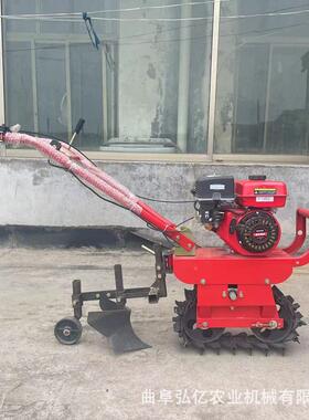 17汽链轨微AWI耕机果园大棚开山沟起垄机矮架款油地果园爬0坡耕地