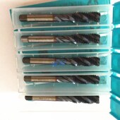 圆兴镀钴螺旋丝攻用 .切削丝锥