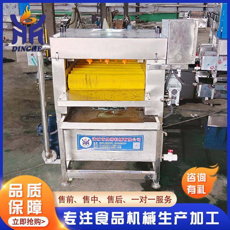 型大用黄粑叶清商洗机淋 全自动枇杷PRJ叶清洗设备粽叶喷清洗机