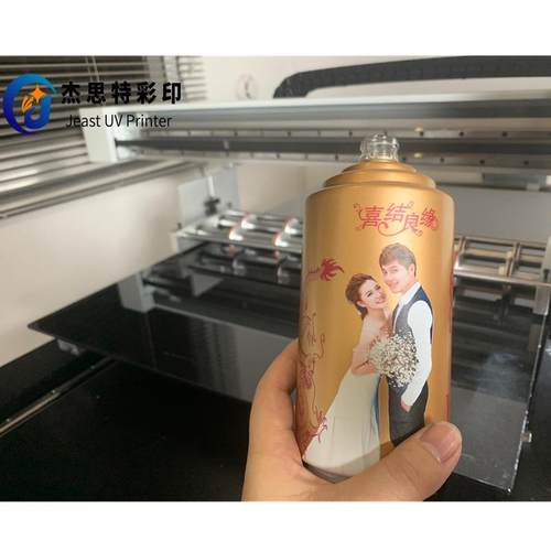 龙岗uv平打印小机型手机6090亚克力壳金属玻板璃圆柱水晶标贴冷转