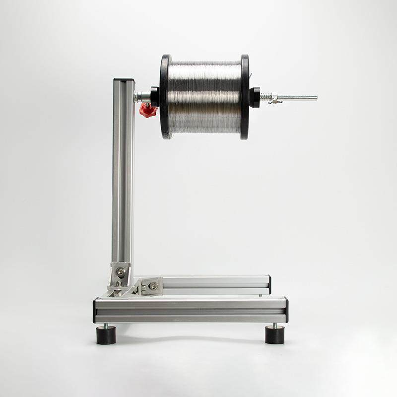 放架放线盘鱼线线棉线漆线THT紧金属阻尼调节阻力松包张力自带轴