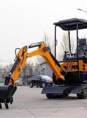 厂出口美国HT18迷无你液压挖机 HT18履带尾180i0kg小型Chna Exc工