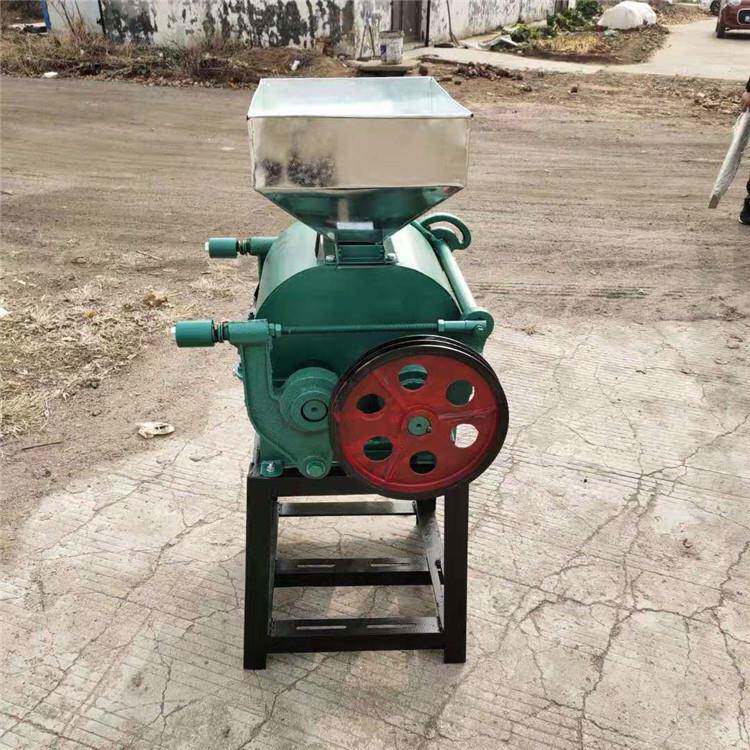 DAF多豆简功能豆扁能机 电动多功豆扁机 操作单黄挤扁机型号