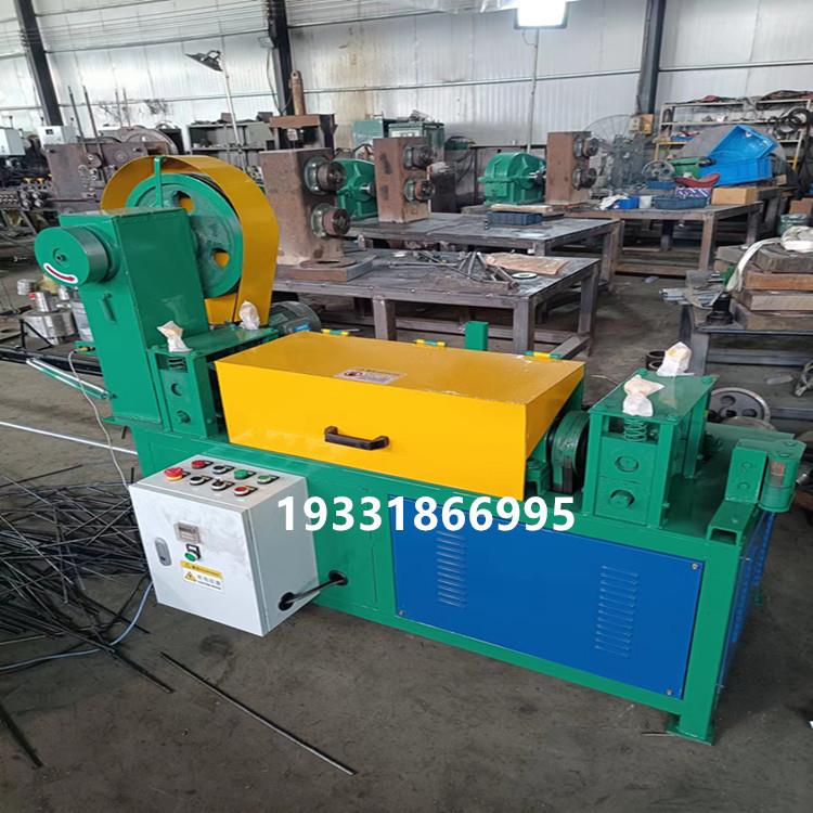 自动钢筋直机圆钢扁钢直切断机不锈钢丝镀调锌铁丝全校直拉调直机