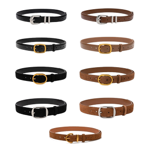 LIELRAM裂冉日常通勤小众配牛仔裤 百搭腰带