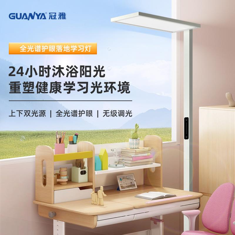 冠雅落地护眼台灯学习专用书桌阅读床头钢琴全光谱大路灯LALE3169