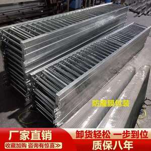 卸货神器输送机无动力滚筒线传送带省力搬运神器小型卸车下货滑梯