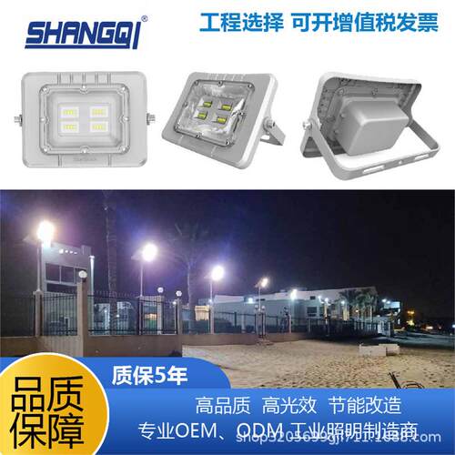 厂家led太阳能投光灯分体户外防水大功率高亮庭院灯
