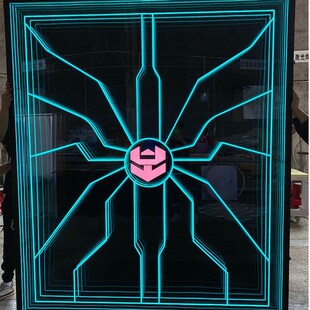 霓虹灯镜酒吧门店千层232深渊神器收藏人红墙5网灯箱引流dd