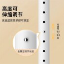 顶天立地晾衣架卧室阳台置地式 单杆伸缩升降挂晾晒衣帽架加厚