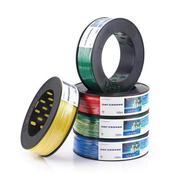 正泰多股铜芯线BVR1.5 /2.5/4/6平方国标家装阻燃电线电缆100米