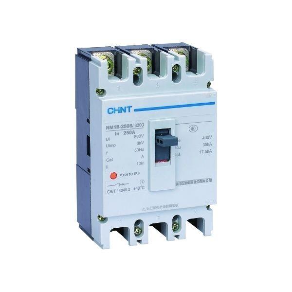 正泰空气开关塑壳断路器3P三相电源380V空开NM1B配电箱总开关闸刀