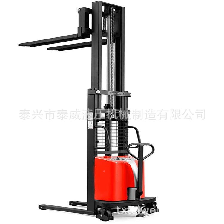 江推苏手液半自动叉ZKZ车1吨/M手推电升堆高/机小型半电压动叉车