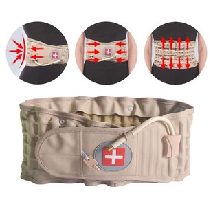 lumbar belt disc protrusion reli Inflatable decompression