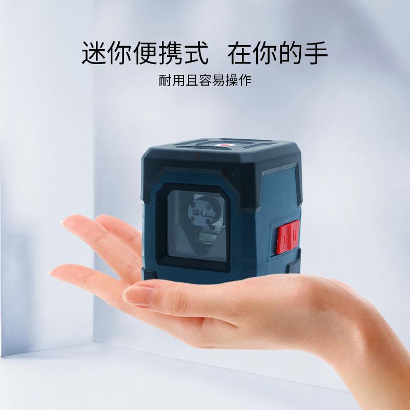 两线绿光水平仪高精度迷你型红外线十字自动打线投线仪LV1LV1G