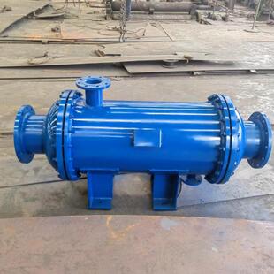 高温蒸汽管壳式换热器双纹管换热器湍流式汽水换热器