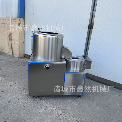土豆红薯马蹄清洗削皮切丝一体机