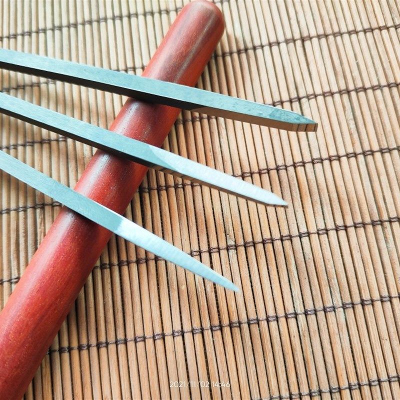 白钢篆刻刀硬质合金雕刻刀刻石刀手工竹刻木雕刀印石刻字刻章