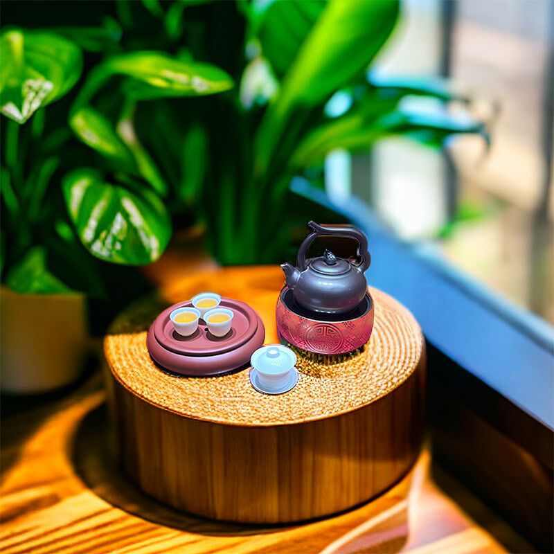 陶龙道金电陶炉煮茶器无辐射迷你小茶炉陶壶静音铁壶银壶
