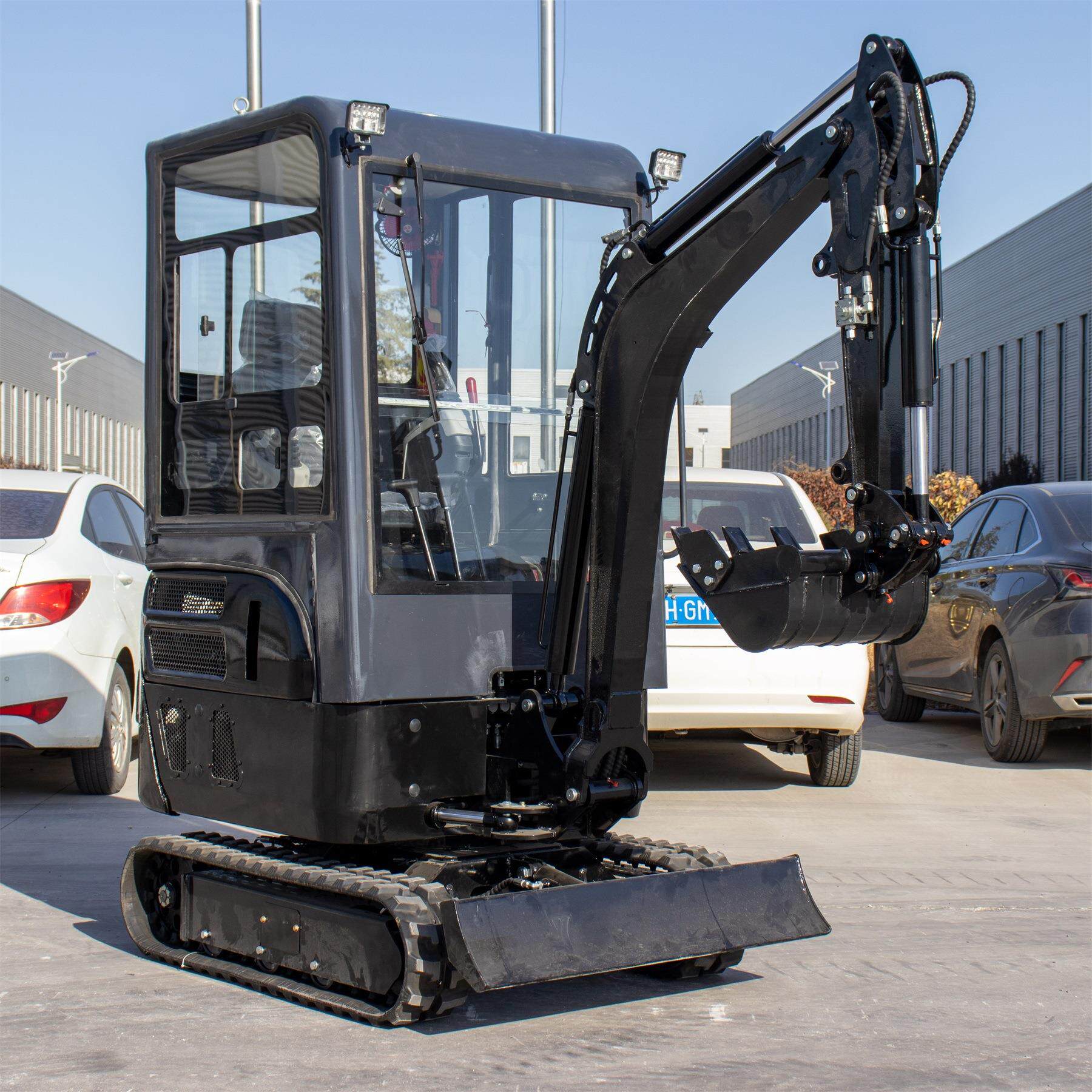 海拓工厂HT0HT20履带小液型压挖机 Chinese2 exavatocr出口波兰庭