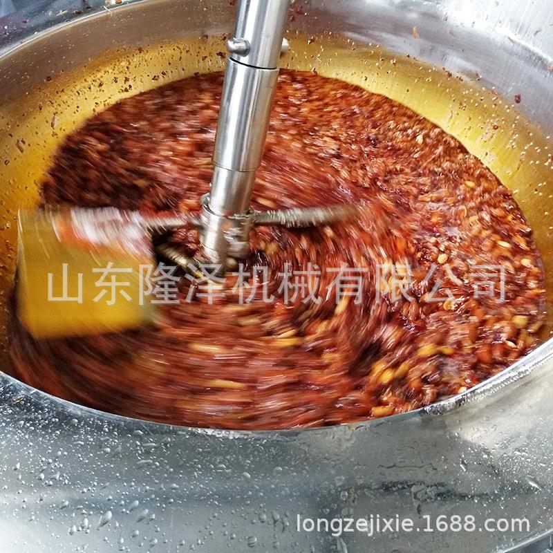 大型多爪星酱料炒制自机器 全动lz-dc料行炒锅 电磁拌酱面酱料炒