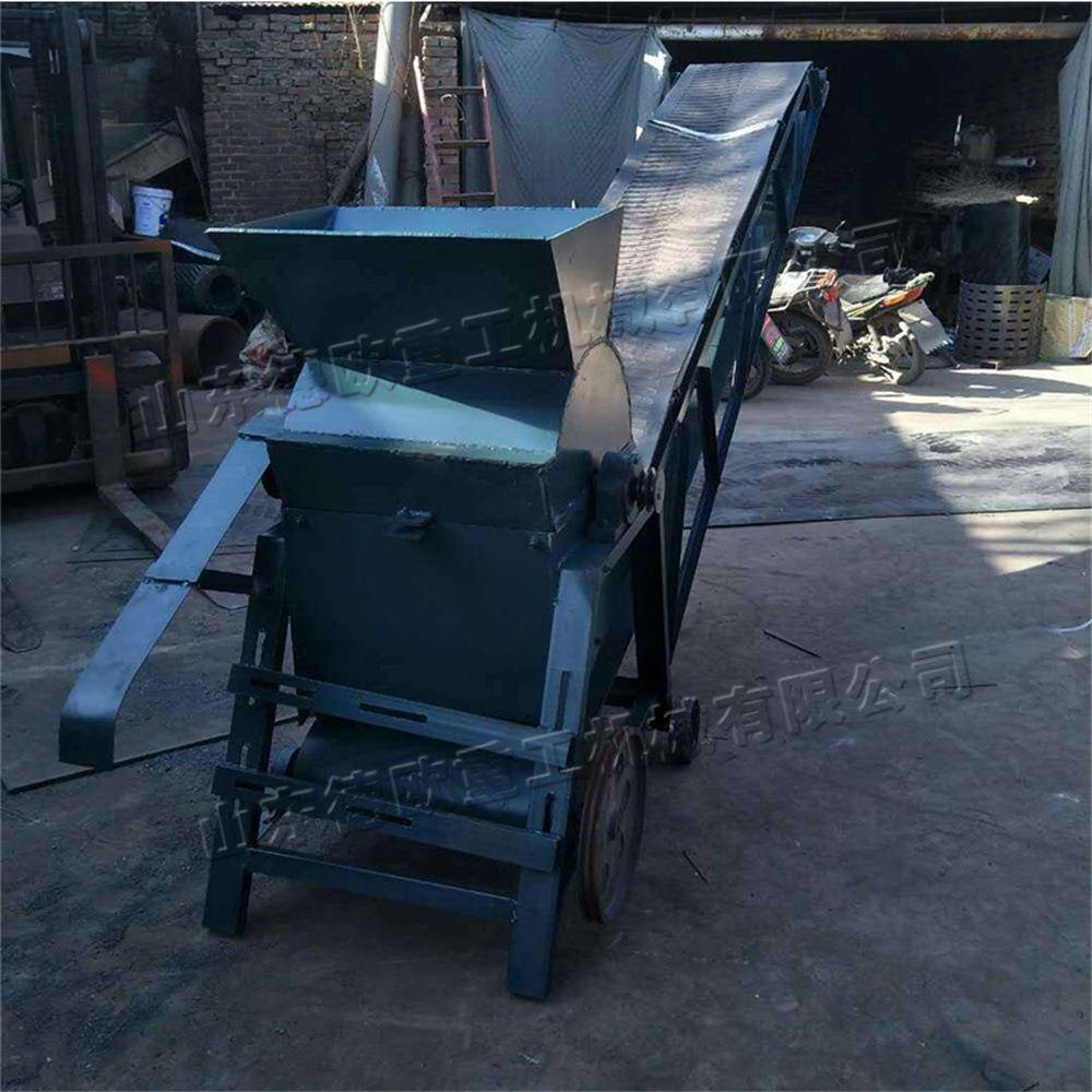 种土植泥土碎备 小型移动壤粉土设机 电动豆饼78豆粉渣粉碎设备