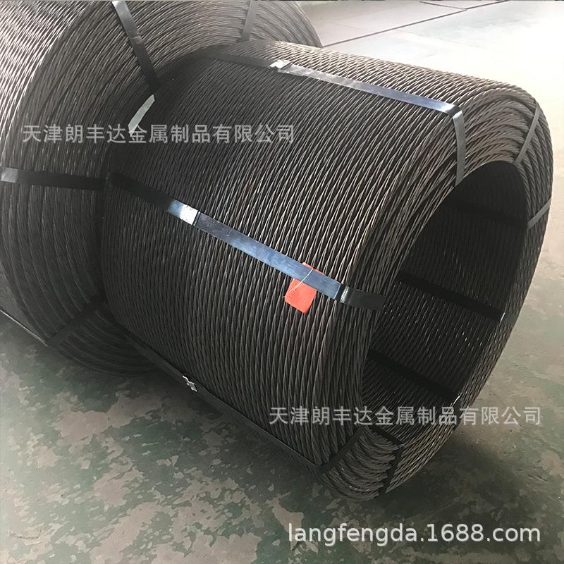 切包铝铜7丝钢绞零线 无粘结镀锌钢绞铜线镀 防雷镀接地绞线