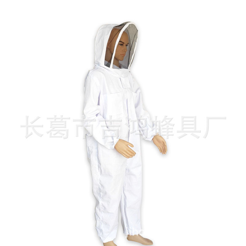 养蜂连体防蜂服户外蜂场防护衣