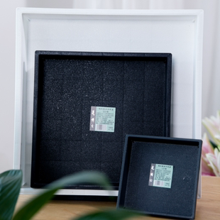 花博士正方形花盆托盘加深加厚隔温储水托盘树脂接水盘大承重花托