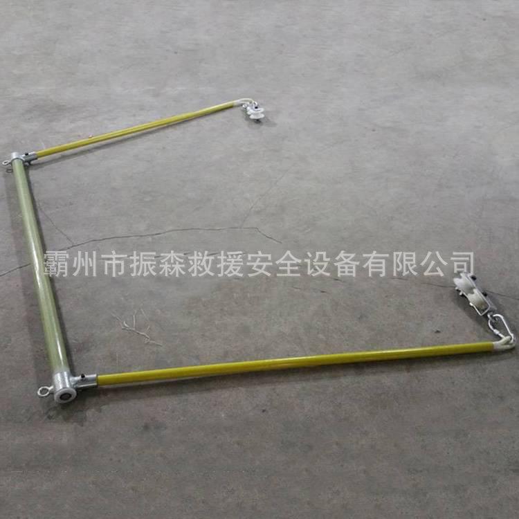 高空电力绝缘杆跨越架电力线路施工绝缘跨越杆高空跨越锁杆