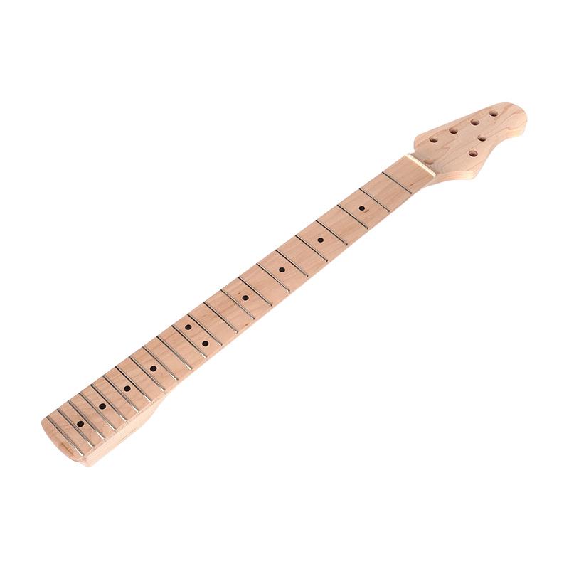 电吉他琴颈枫木音乐人 musicman 22品琴颈原木色琴头琴柄无背中线