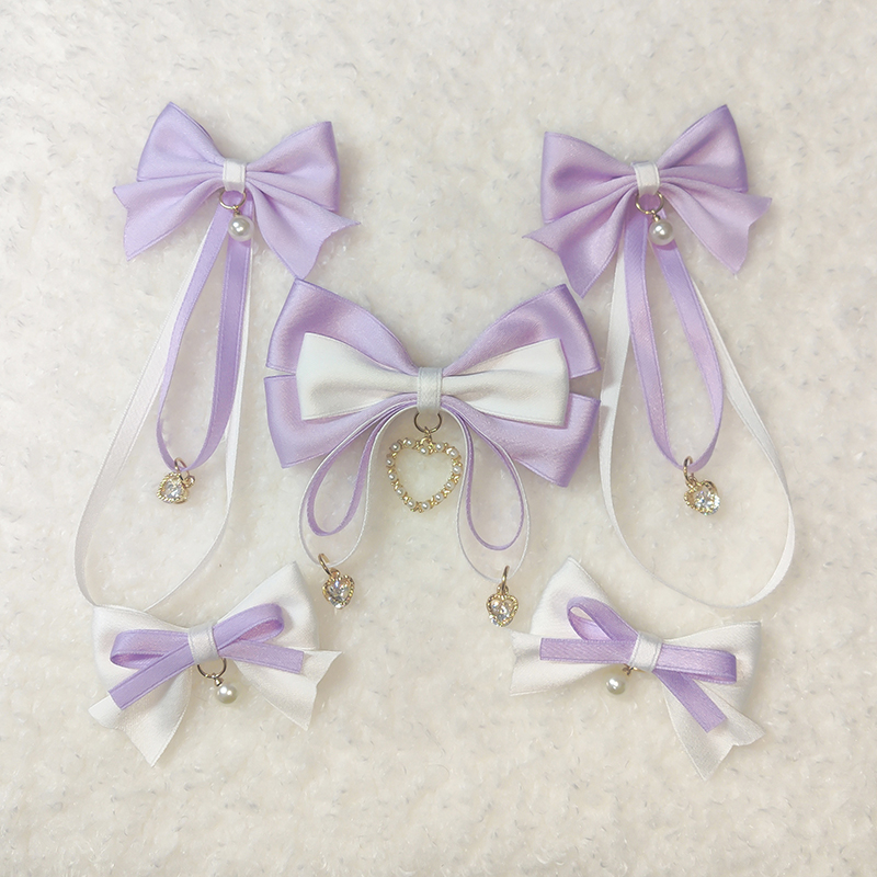 毛绒兔子可替换蝴蝶结