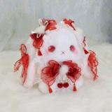 Оригинальная бархатная сумка через плечо, милое ханьфу с бантиком, стиль Лолита, подарок на день рождения