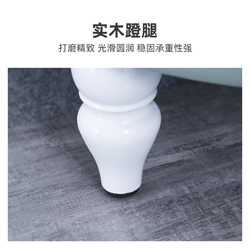 欧式贵妃现代沙发小户型公寓阳台卧室沙发科技布免洗店铺小沙发