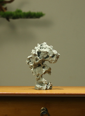 仿真树脂太湖石阳台庭院鱼缸盆景造景假山石小沙盘景观装饰品