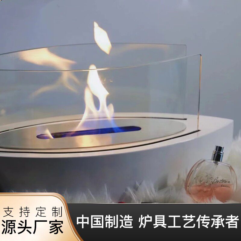 欧式真火壁炉火焰灯氛围装饰客厅民宿酒店艺术观赏取暖炉