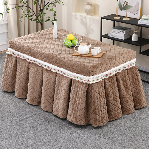 端冬季烤火罩长方形烤火桌布罩电烤火桌子茶几罩电炉罩新款