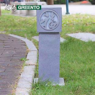 玻璃钢树脂草坪灯花园小区别墅用文化园林灯