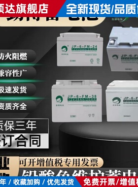 劲博消防主机蓄电池JP-6-FM-38A12V4.5A12A14A17A24A33A38A40AH用