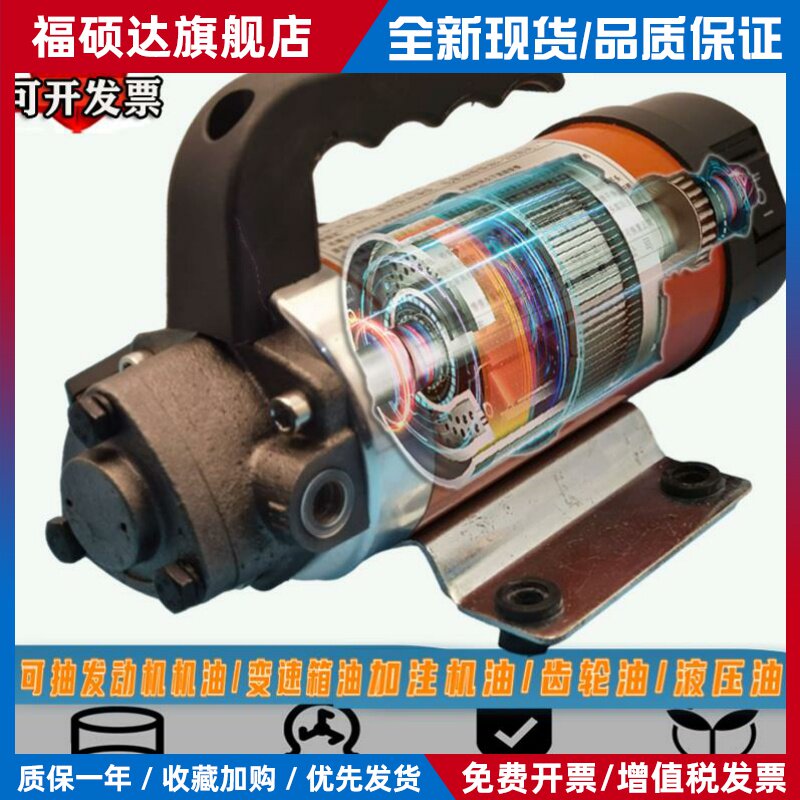 4S汽车保养泵 220V高压抽油泵12V电动  机油泵 加齿轮油
