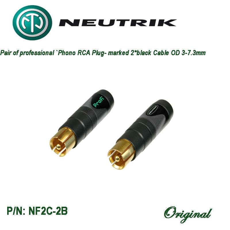 NF2C/2B进口优曲克NEUTRIK瑞士ProFi发烧HIFI音响RCA莲花插头