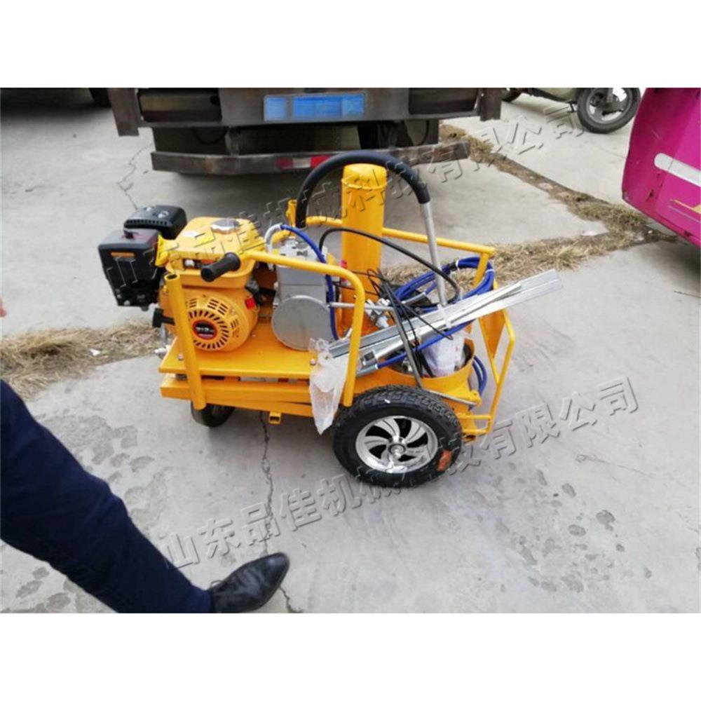 手推沥青路面划线机 小型便捷公路标线设备 自动行进马路画线机