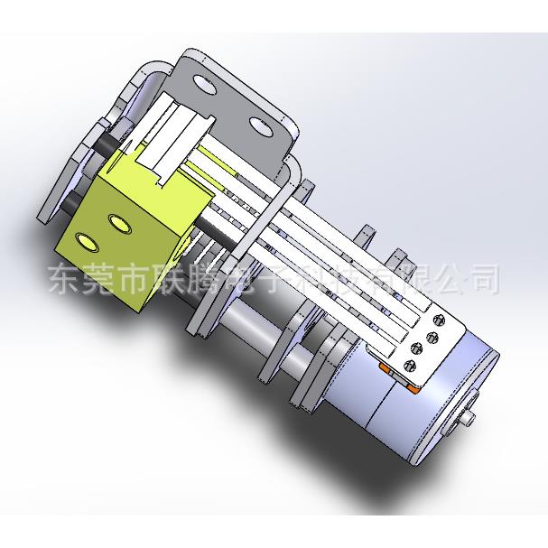 12GA-10BY无刷步进减速电机2相4线全金属齿轮带防尘5V12V微型马达